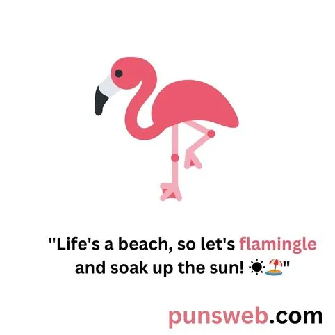 flamingo puns