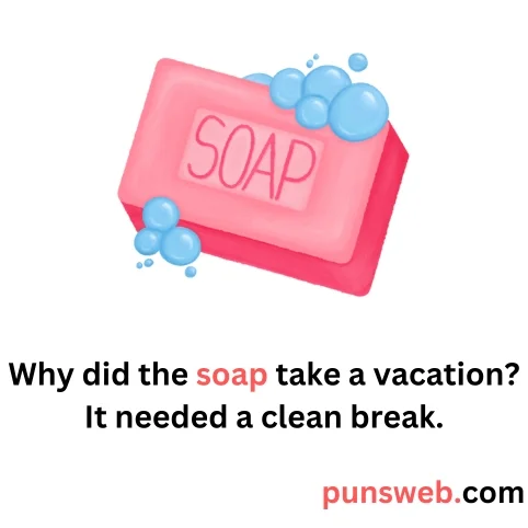 soap puns